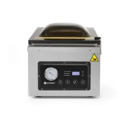 HENDI Vakuumkammern Verpackungsmaschine Profi Line 300 201435 , Maße: (B x T x H) 425 x 359 x 366 mm