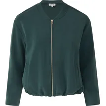 s.Oliver Oversized Scuba-Jacke mit verstellbarem Saum - petrol - 46