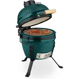 Relaxdays Kamado Grill Ø 32 cm grün