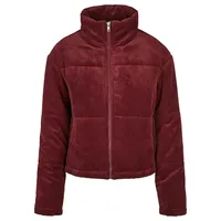 URBAN CLASSICS Corduroy Puffer Big Jacke Bordeaux 3XL