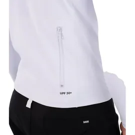 Hurley Rashguard Icon Hooded Weiß M