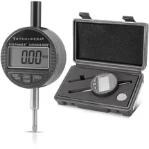 STAHLWERK Digitale Messuhr mit 0-12,7 mm (0,5") Messbereich Millimeter und Zoll