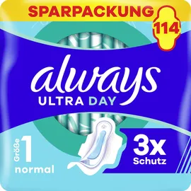 Always Damenbinden Ultra Normal mit Flügeln 114 St.