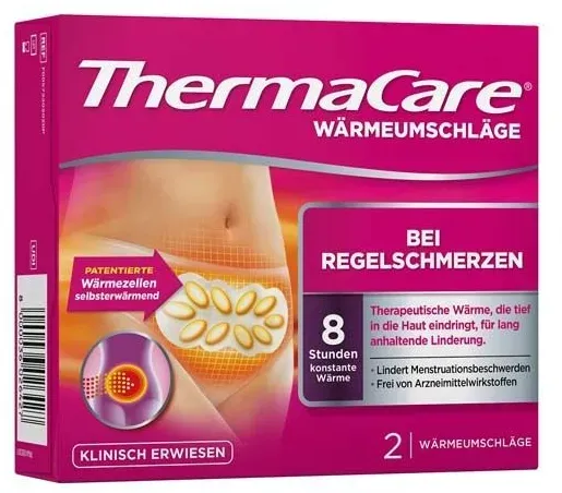 ThermaCare® Wärmeumschläge bei Regelschmerzen, effektiv gegen Unterleibsschmerzen