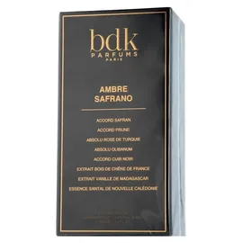 BDK PARFUMS Ambre Safrano Eau de Parfum 100 ml