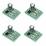 RAKSTORE 4 x Mini XH-M125 XPT8871 Mono Stereo Verstärker Board Lithium Batterie Verstärker Modul Audio AMP Sing Machine Modul 3-5V 5W