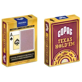 ASS Altenburger ASS 10000999-0001 COPAG Texas Hold em GOLD - Jumbo Face - 2 index - Red