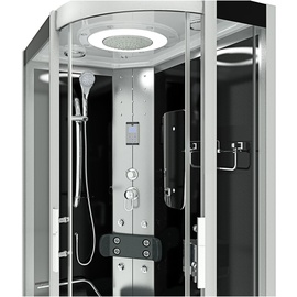 SeniorBad Duschkabine Duschtempel Fertigdusche Dusche D60-73T0R 80x120cm ohne 2K Scheiben Versiegelung