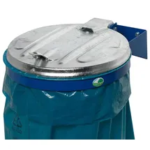Proregal Einzel-Abfallsammler 50 l Blau