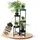 BigDean Blumentreppe 5 Etagen 60 x 30 cm Schwarz