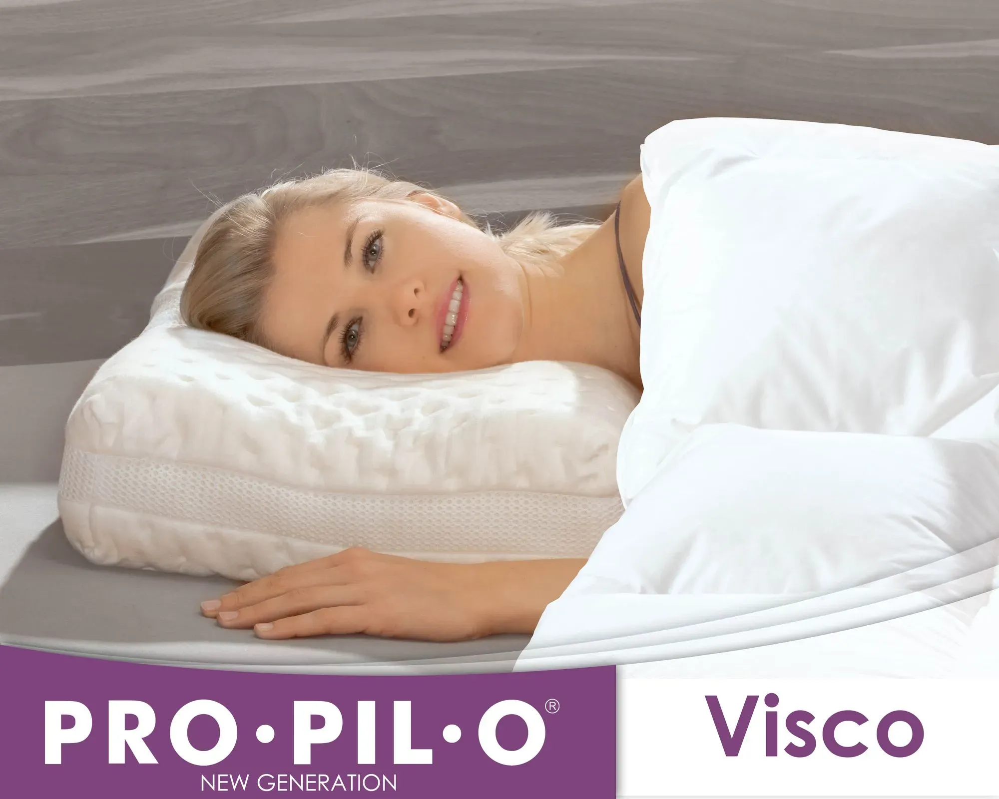 Pro-PilO Viscomed Nackenstützkissen Visco-Schaum