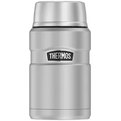 THERMOS Lunchpot  STAINLESS KING , silber , Edelstahl , Maße (cm): H: 19,5  Ø: 10