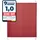 Floordirekt Plissee Faltrollo Magic 110 x 200 cm Dunkelrot
