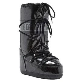 MOON BOOT Icon Glitter Schwarz 35