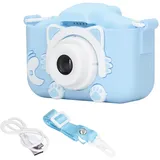 Wakects Kinderkamera, 2,0 Zoll, 20 MP/1080P HD, Selfie, Digitalkamera für Kinder, mit 32 GB Karte, Mini-Spielzeug, für Kinder von 3 bis 9 Jahren (blau)