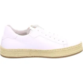 Gabor Damen Schnürschuh weiß