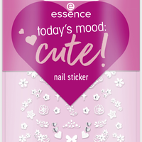 Essence Today's Mood: Cute! Nagelsticker 44 Stück(e) Silber
