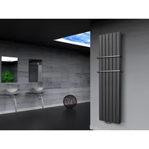 Szagato Badheizkörper Peking 1800 x 470 mm 1964 W grau Mittelventil
