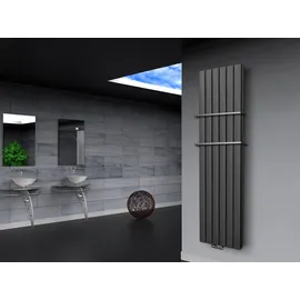 Szagato Badheizkörper Peking 1800 x 470 mm 1964 W grau Mittelventil