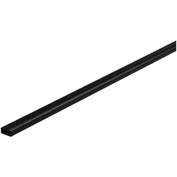 LED Strip Profil Base  Schwarzer Diffusor 2m Schwarz - 70521
