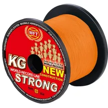WFT KG Strong Schnur 600m 0,22mm 32kg, Farbe:Orange