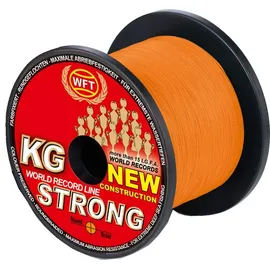 WFT KG Strong Schnur 600m 0,22mm 32kg, Farbe:Orange