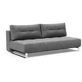 Innovation Living Schlafsofa Supremax Deluxe Excess Stoff Grau Charcoal