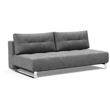 Innovation Living Schlafsofa Supremax Deluxe Excess Stoff Grau Charcoal