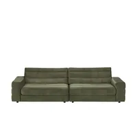 Sofa.de Big Sofa Scarlatti ¦ grün ¦ Maße (cm): B: 296 H: 83 T: 125