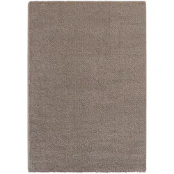 Hochflor-Teppich SEHRAZAT "Velvet 8900", beige, B:200cm H:30mm L:290cm, Kunstfaser, Teppiche, Uni Farben,flauschig weich,Hochflor,mit weichem Glanz, Wohnzimmer
