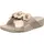 FitFlop LULU FLOWER CROSS SLIDES gold 38