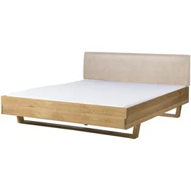 Massivmoebel24 FICHTELBERG 160 x 200 cm Beige
