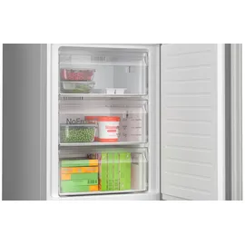 Bosch Serie 4 KGN362LBF Kühl-Gefrierkombination (321 l, 1860 mm hoch, Metall-Optik)