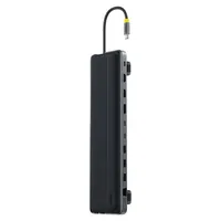 Baseus Hub 12-in-1 Dockingstation Mit Usb-c, Hdmi, Displayport, Usb-a, Sd/microsd, Rj45 Und Pd – Grau
