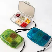 Tablettenbox 7 Tage 2 Fächer Morgens Abends, Abnehmbar Pillendose, Pillenbox Medikamentenbox 7 Tage Tabletten Wochenbox Tablettendose Tablettenbox 14 Fächer