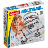 Quercetti Skyrail Starter Set, Murmelbahn 4,5 Meter, Kreatives Konstruktionsspielzeug für Kinder ab 6 Jahren, Lernspielzeug, STEM Spiel, Physik Experimente, Geschenk Junge 6 Jahre