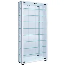 VCM Wandvitrine Glasvitrine Vitrosa Maxi Spiegel