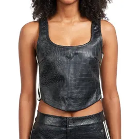 adidas Pleather Corset Damen BLACK 36