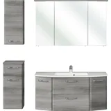 Saphir 4-tlg. Grau