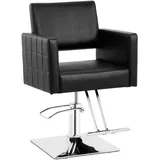 Physa Friseurstuhl Ribbleton mit Fußstütze Sitzhöhe 49 63 cm 150 kg schwarz