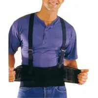 Mikros PQS 600 Rückenbandage 1 St. Schwarz XL