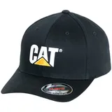 CAT Baseball Cap Flexfit schwarz Erwachsene