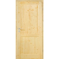 Kilsgaard Zimmertür Holz Typ 02/02 Kiefer lackiert, DIN Links, 610x1985 mm