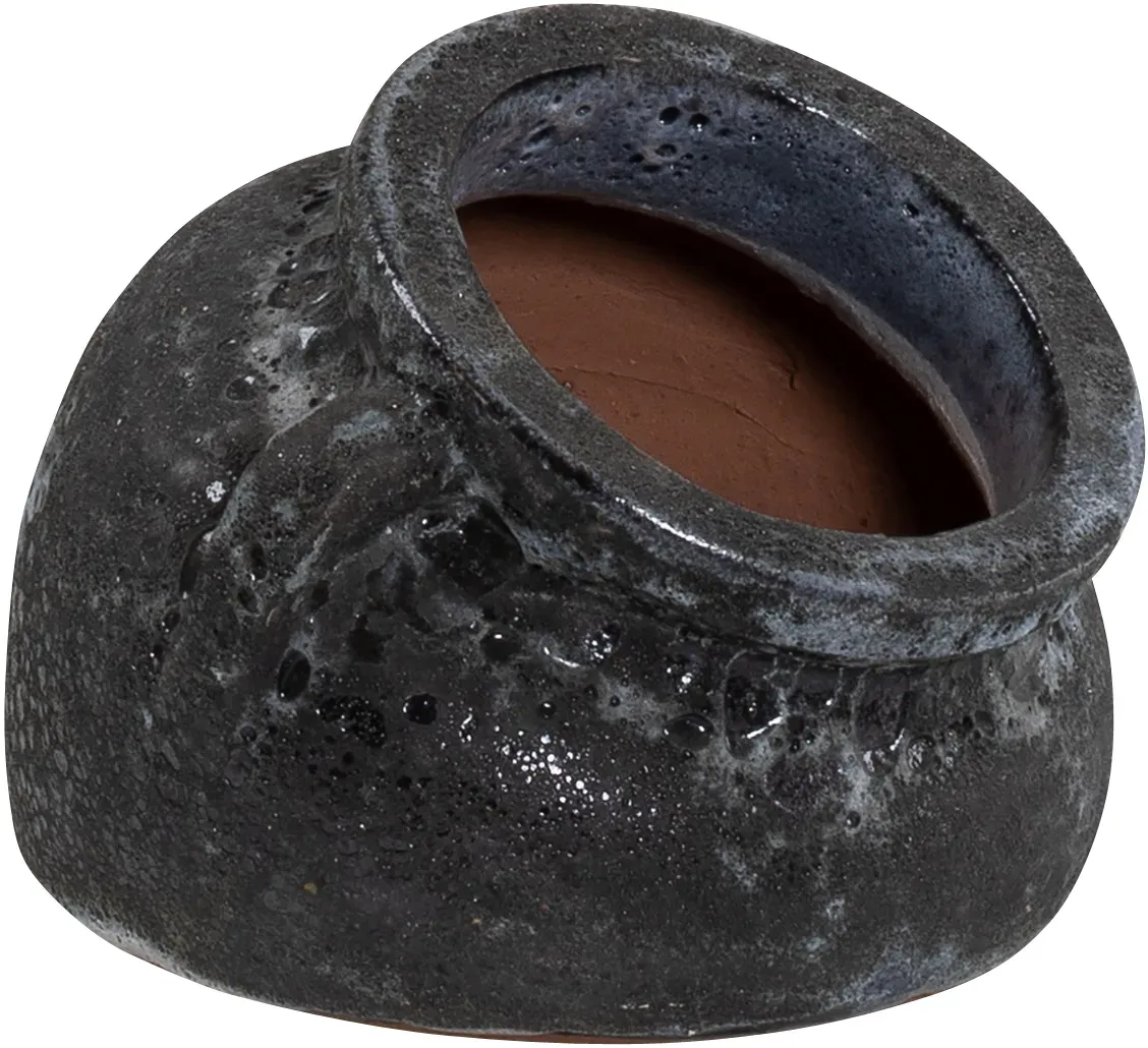 Amphore Lasa - Sandschwarz - 30 cm