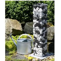 Bellissa Gabionen-Wasserzapfsäule 16 x 16 x 90 cm