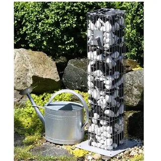 Bellissa Gabionen-Wasserzapfsäule 16 x 16 x 90 cm