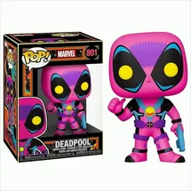 Pop Marvel Deadpool Blacklight Figure One