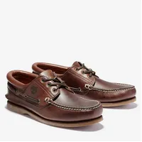 Timberland Classic Boat 3 Eye Padded Collar Herren Braun 44