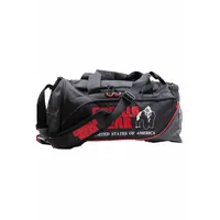Gorilla Wear Jerome Gym Bag - schwarz/rot schwarz|rot Einheitsgröße