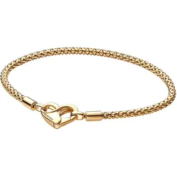 Pandora 562731C00 Damen-Armband für Charms Goldfarben, 21 cm